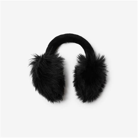 where to buy burberry earmuffs|black shearling ear muffs.